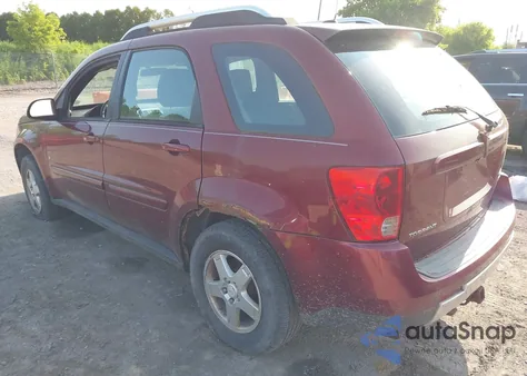 2007 Pontiac Torrent из США, поврежденный, VIN 2CKDL73F676072316